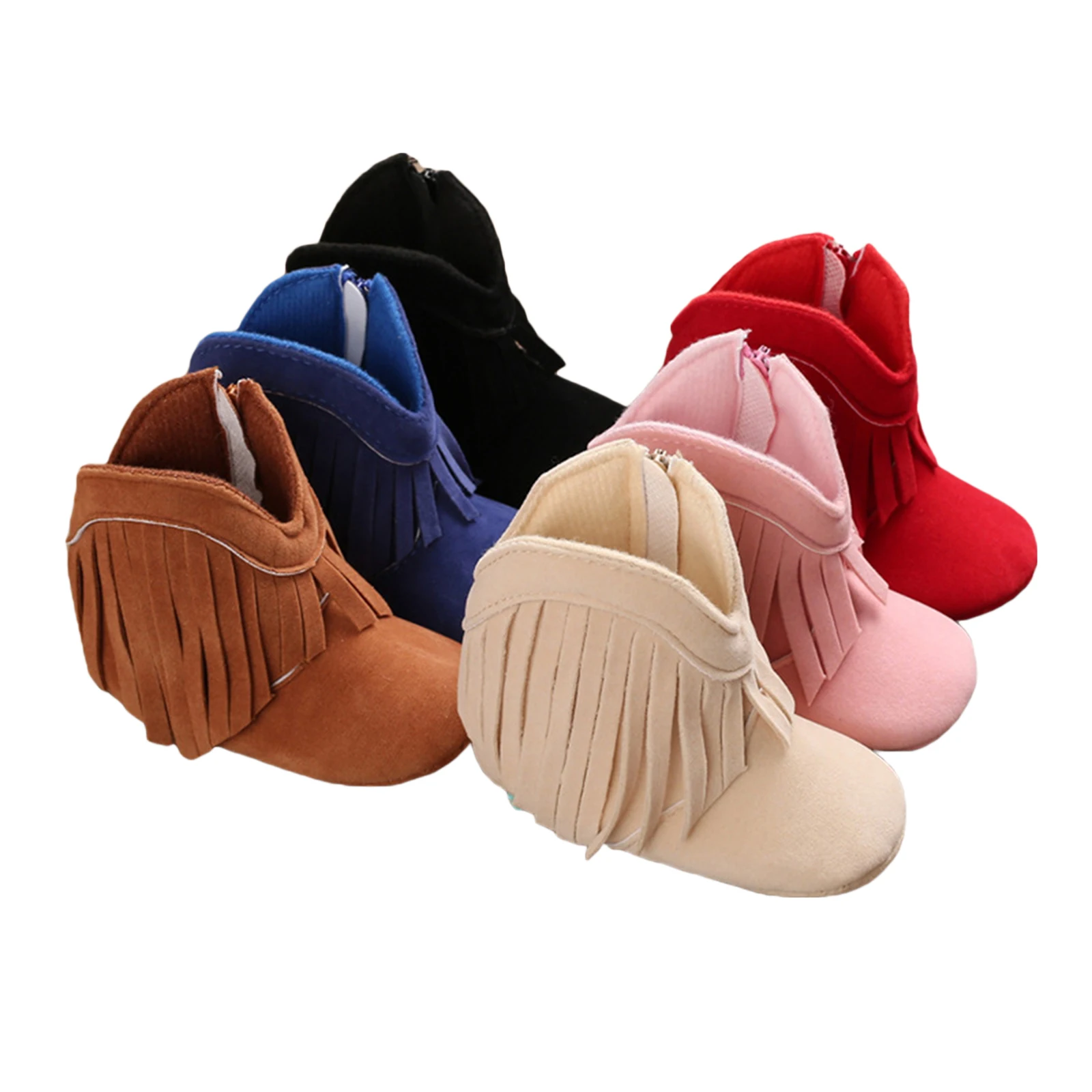 

Newborns Prewalkers For Unisex Baby Boys Girls Winter Keep Warm Moccasins Tassel Footwear Shoes Sneakers Toddler Footwear Boots