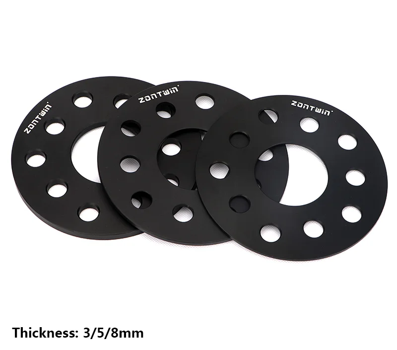

2/4 Pieces 3/5/8/10mm Wheel Spacer Adapter PCD 5x114.3 CB 67.1mm suit for 5 lugs DODGE Mitsubishi Motors MAZDA Hyundai Car