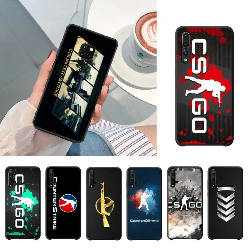 HTXian Counter Strike cs go Роскошный чехол для телефона Huawei P20 P30 P10 lite P20Pro PSmart Y7 Y6 Prime Mate20 Nova3E |