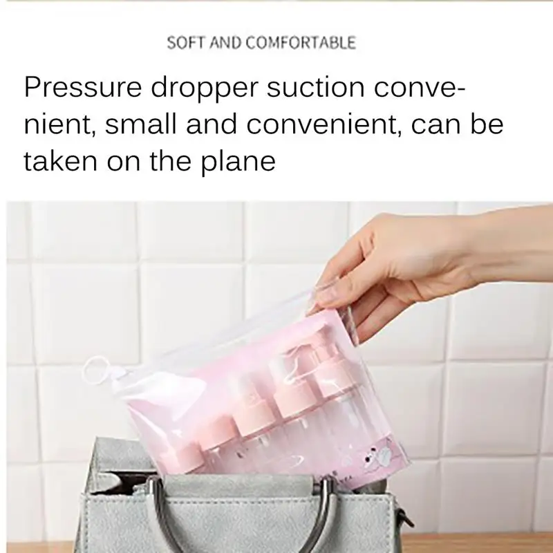 9 шт. в наборе пустые трубки косметический крем дорожные лосьоны упаковка пустая