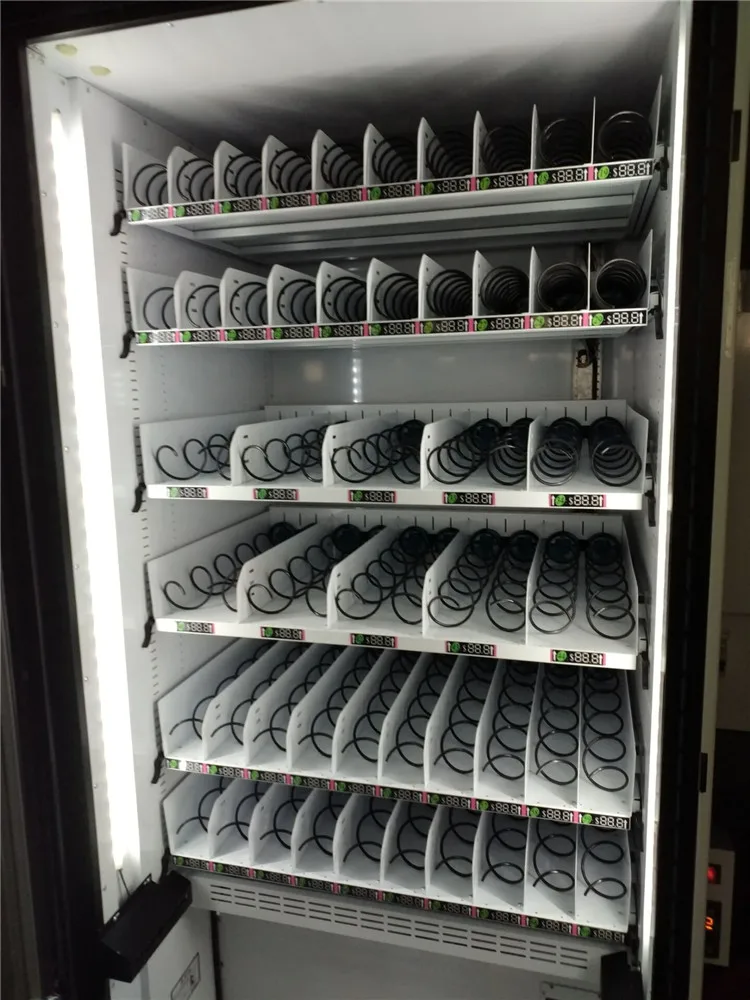 Торговый автомат нового дизайна для продажи закусок холодных напитков