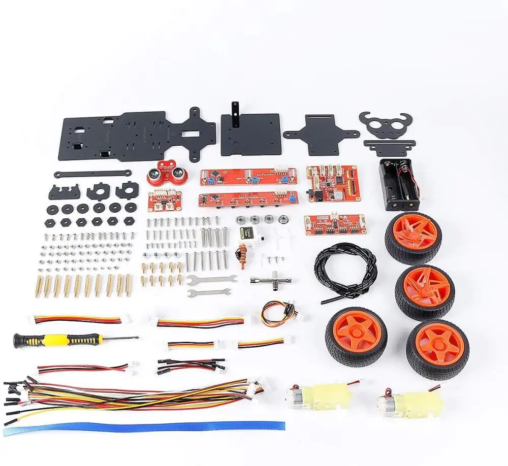 SunFounder Raspberry Pi 4B/3B/3B + умный автомобильный комплект роботов PiCar S ультразвуковой