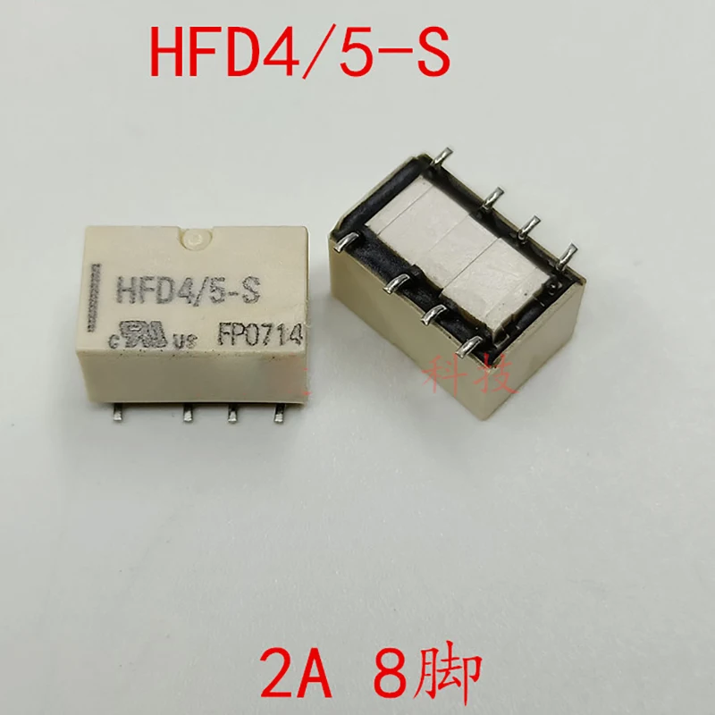 Новинка 10 шт./лот HFD4/5 S 5VDC 2A 8PIN SMD|Реле| |