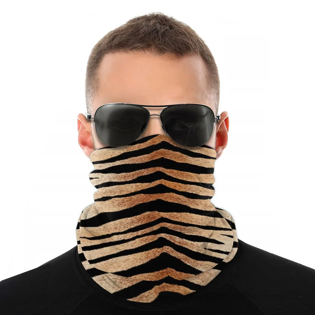 Пыленепроницаемый шарф унисекс Волшебная трубка Тигровая Кожа Беговые