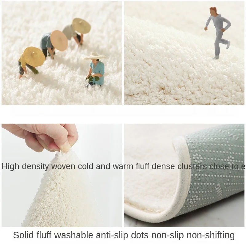 Koop Eovna Ronde Tapijt Floor Tapijten Voor Woonkamer Slaapkamer Anti-Slip Deurmat Yoga Mat Karpetten Voor Slaapkamer