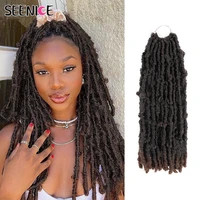 butterfly locs crochet hair braids soft goddess locs natural ombre pre twist braid synthetic extension for black women seenice