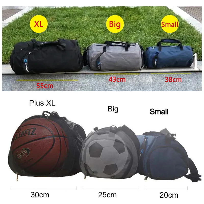 

Men Gym Bags For Training Bag Tas Fitness Travel Sac De Sport Outdoor Sports Swim Women Dry Wet Gymtas Yoga Shoes Bag XA103WA