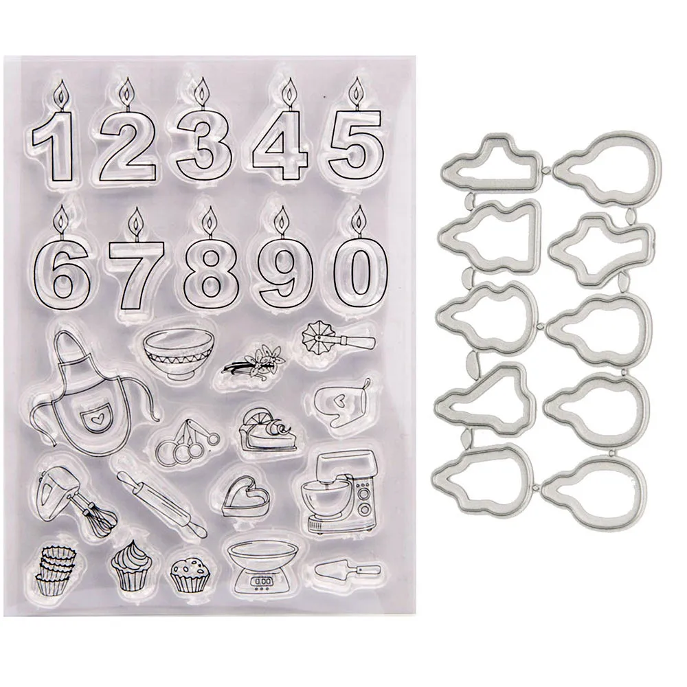 

Digital Silicone Clear Stamps for Scrapbooking Decorations Decoration Embossing Folder Craft Rubber Stamp Tools New