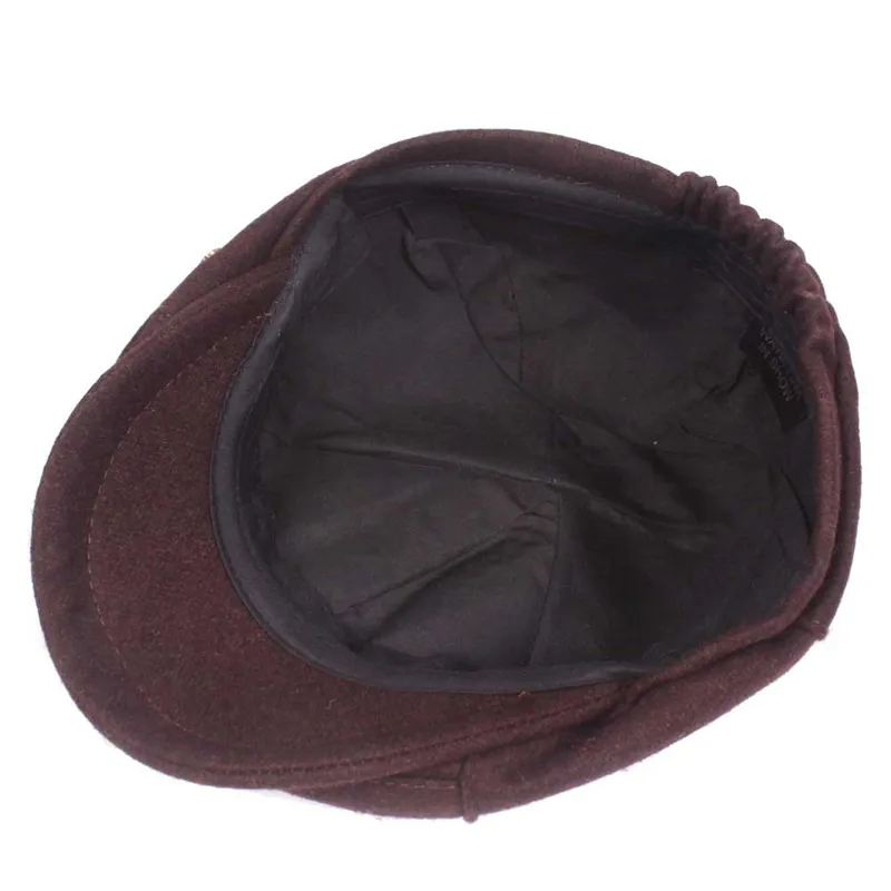 SILOQIN Новая мужская Кепка Snapback осень зима среднего возраста Ретро береты