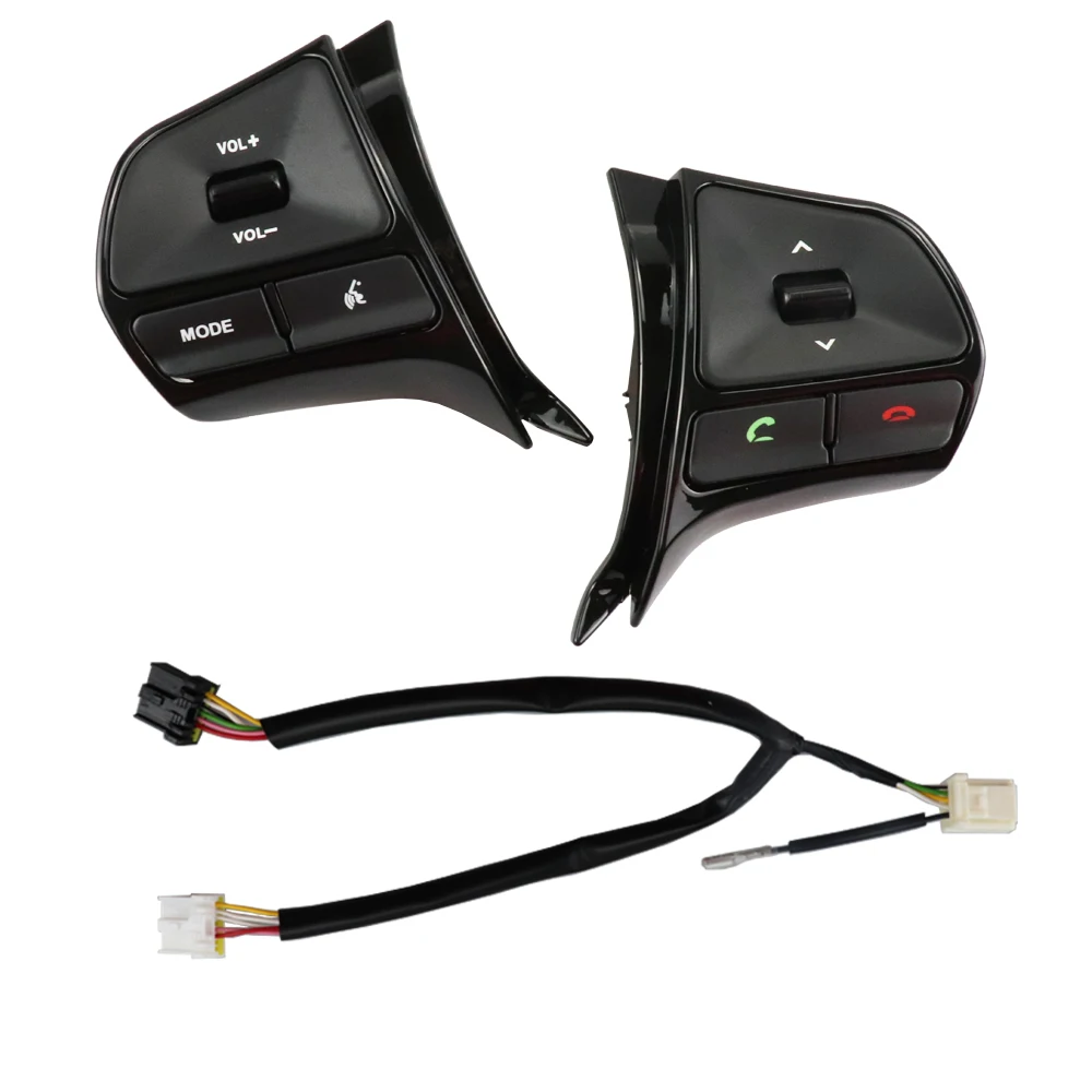 Сменные автомобильные аксессуары кнопка управления рулевым колесом для KIA RIO 2011