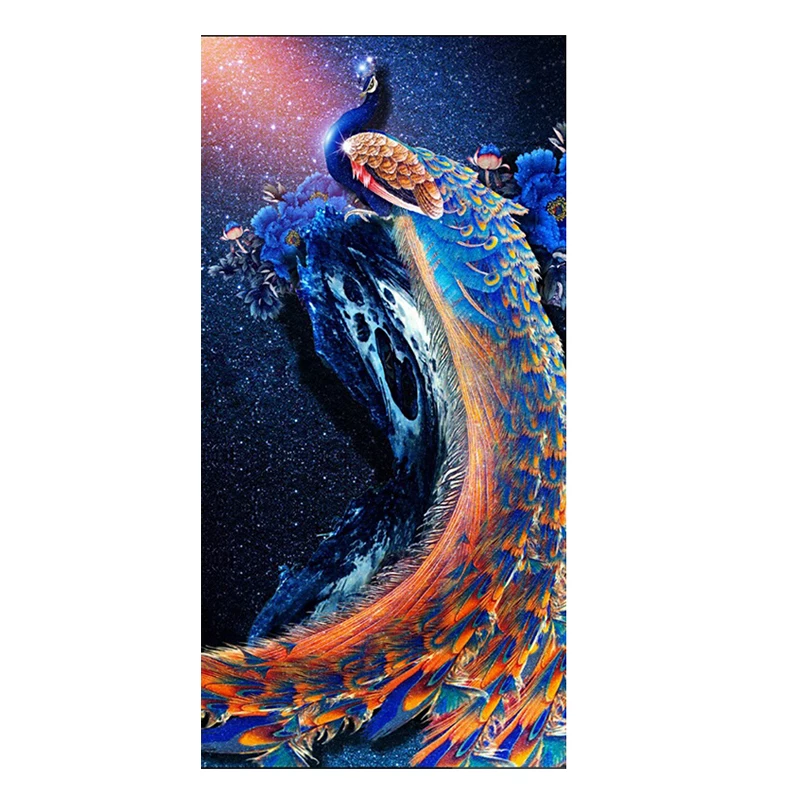 

5D,DIY,Diamond Embroidery,Peacock,Animal,Diamond Painting,Flower,Full,Rhinestone,Diamond Mosaic,Cross Stitch,Decor,Craft