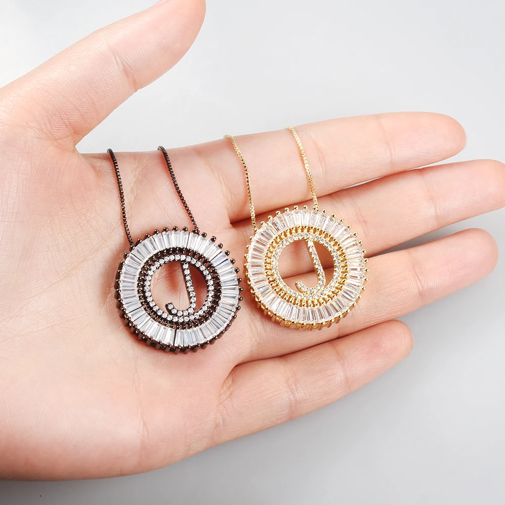 26 ожерелье с надписью женские модели мужской AAA циркон цепочка инкрустированная