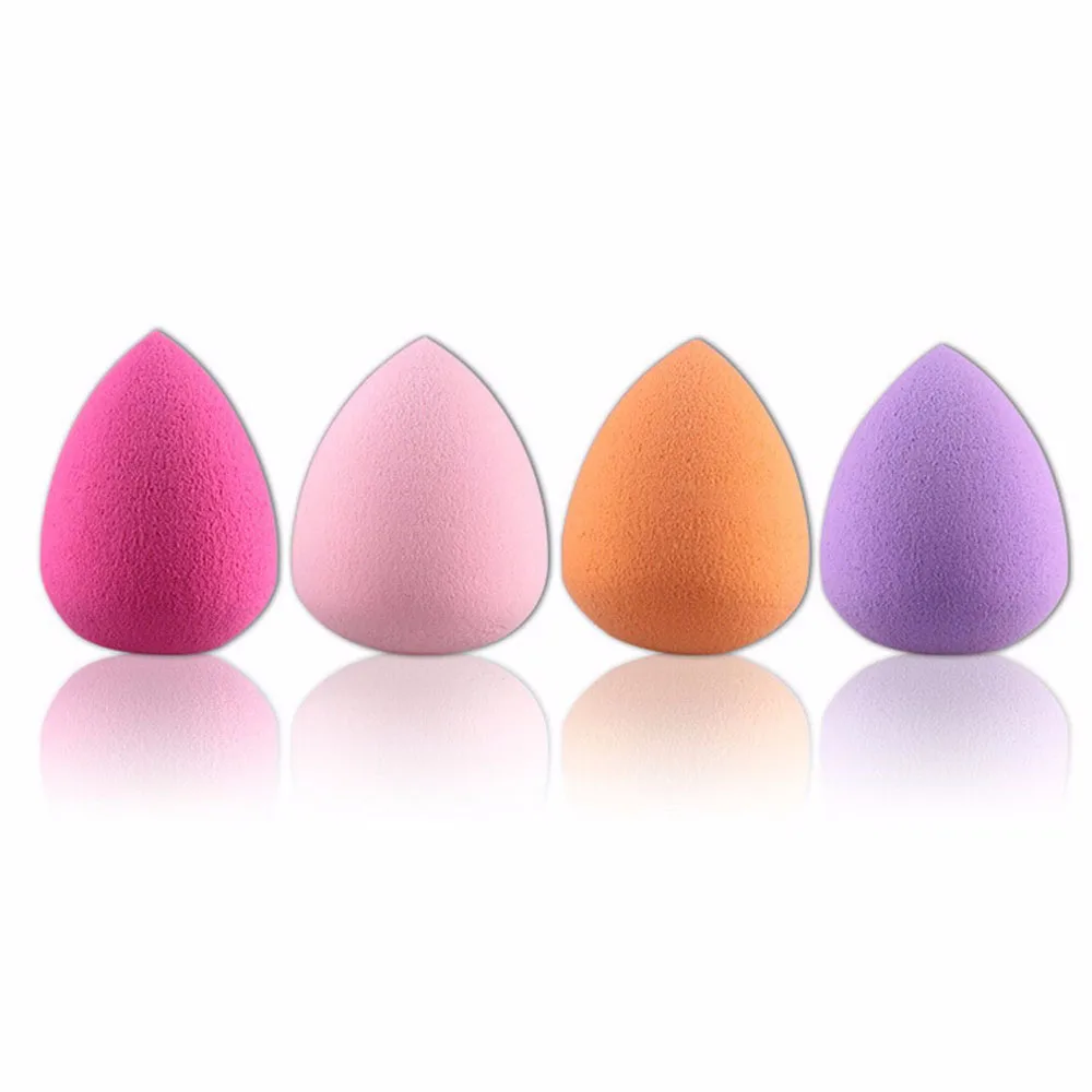 4Pcs Waterdrop Gourd Makeup Sponge Female Ideal Puff Facial Powder BB Cream Reusable Cosmetic Blending Tools |