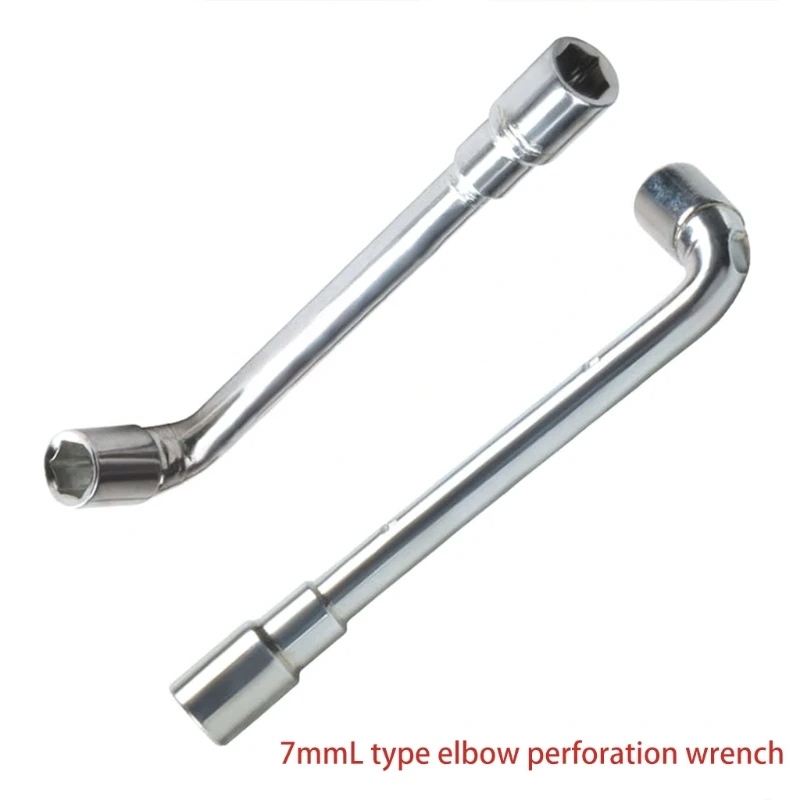 

6mm 7mm Hexagonal L-shaped Screw Nut Wrench Sleeve Maintenance Tool for E3D MK8