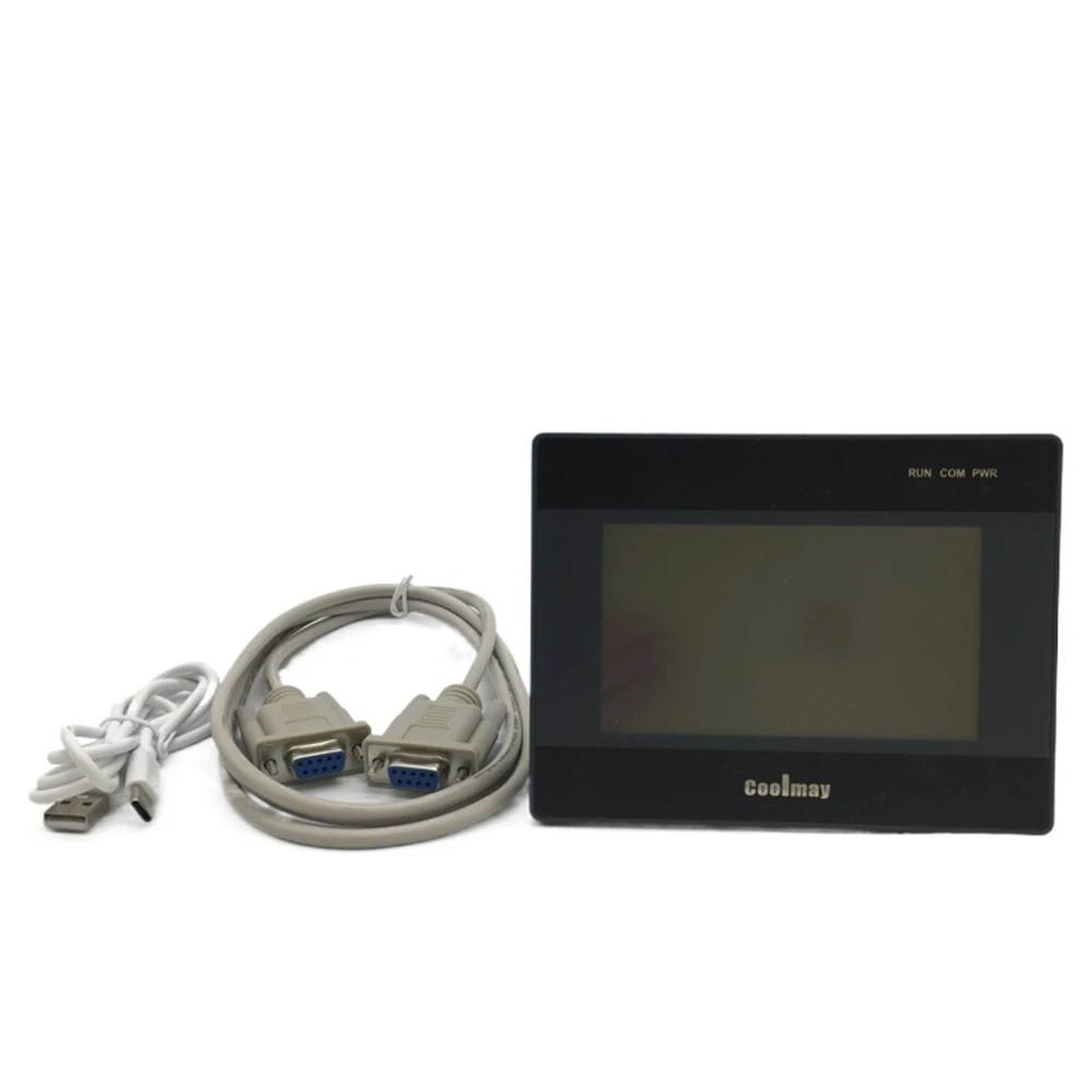 4 3 ''HMI PLC интегрированный транзистор контроллер Выход 4AI 2AO 0 10В аналоговый 100/200