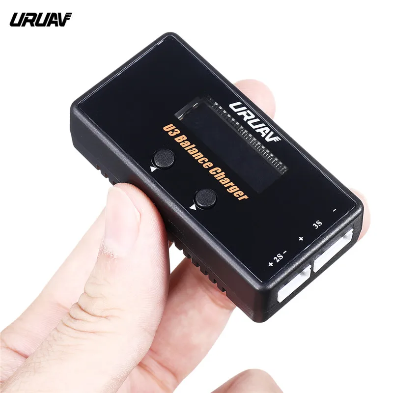 URUAV U3 18W 2A/3A type-C зарядное устройство для 2-3S LiPO/LiHV/LiFe/литий-ионный аккумулятор для RC гоночный fpv-дрон модель S
