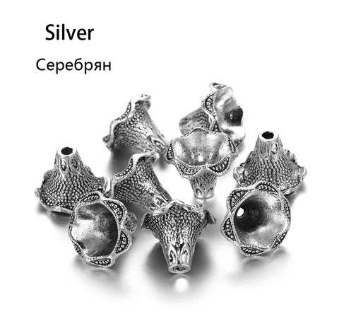 Заключения для сережек AGCFABS 2 шт., металл, 4 стиля