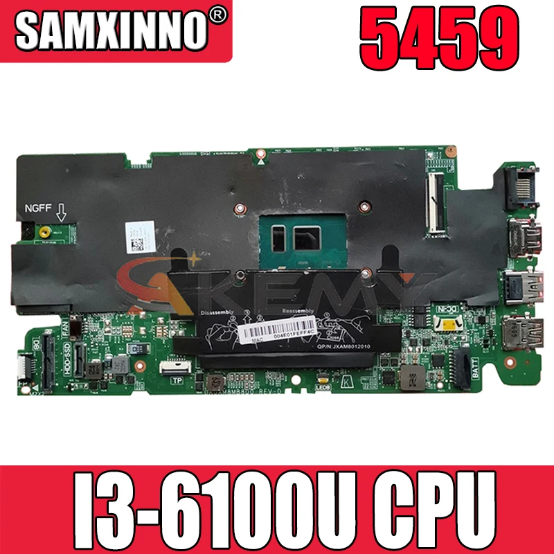 

Akemy CN-0GC4PN GC4PN для Dell Vostro 5459 Материнская плата ноутбука DA0AM8MB8D0 REV:D I3-6100U материнская плата для ноутбука