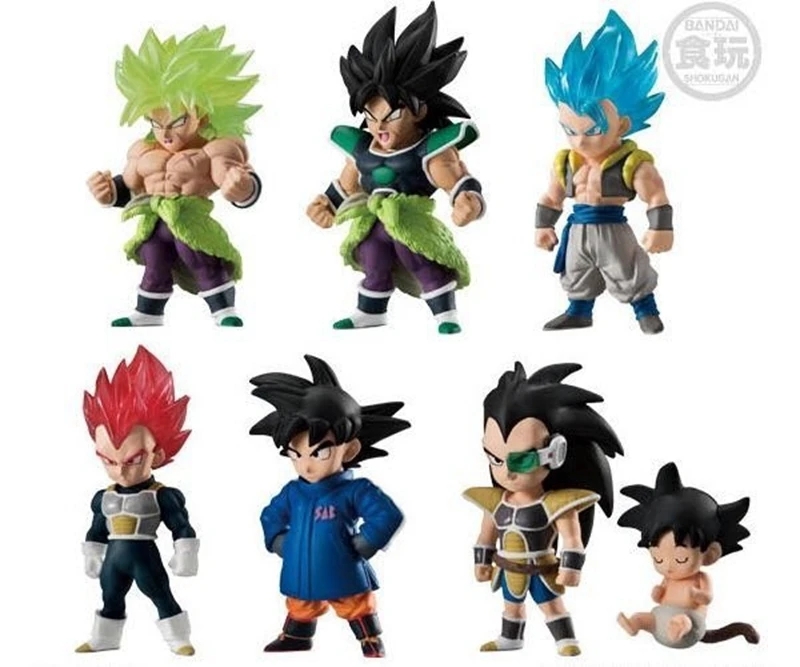 Dragon Ball Z DBZ ULTIMATE SOLDIERS Adverge 9 Broly Blue Gogeta Vegeta Goku Raditz ПВХ Модель игрушки|Игровые фигурки