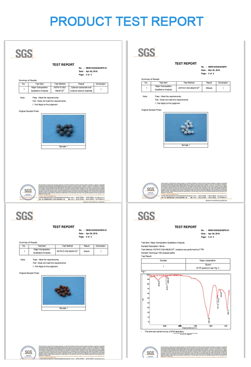 Насадки для душа фильтр камни Универсальный сменный бисер энергетический анион