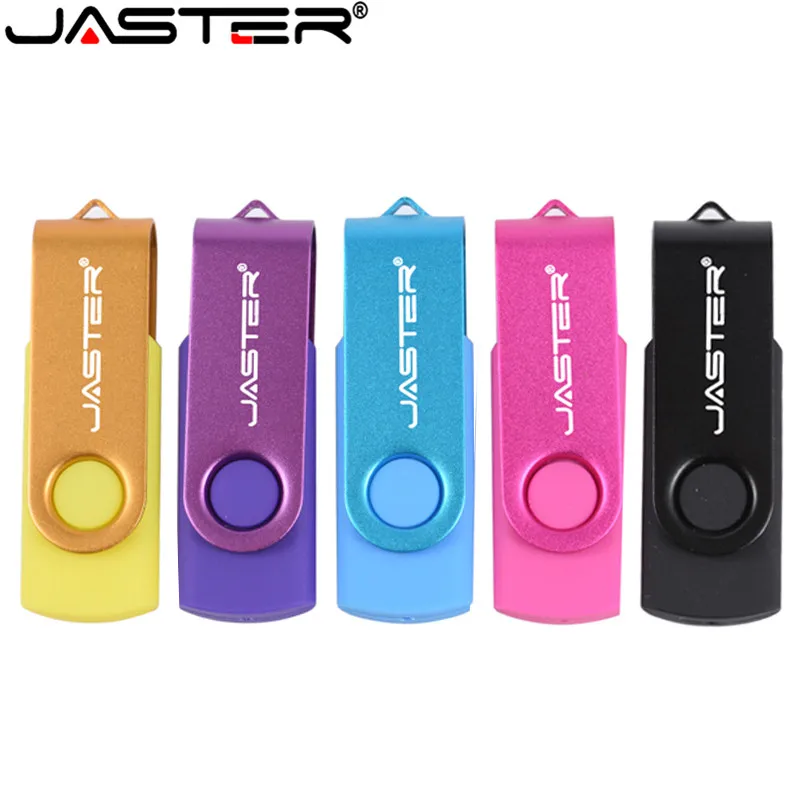 Флэш-накопитель JASTER Swivel USB 2 0 4 ГБ/диск с индивидуальной печатью логотипа для