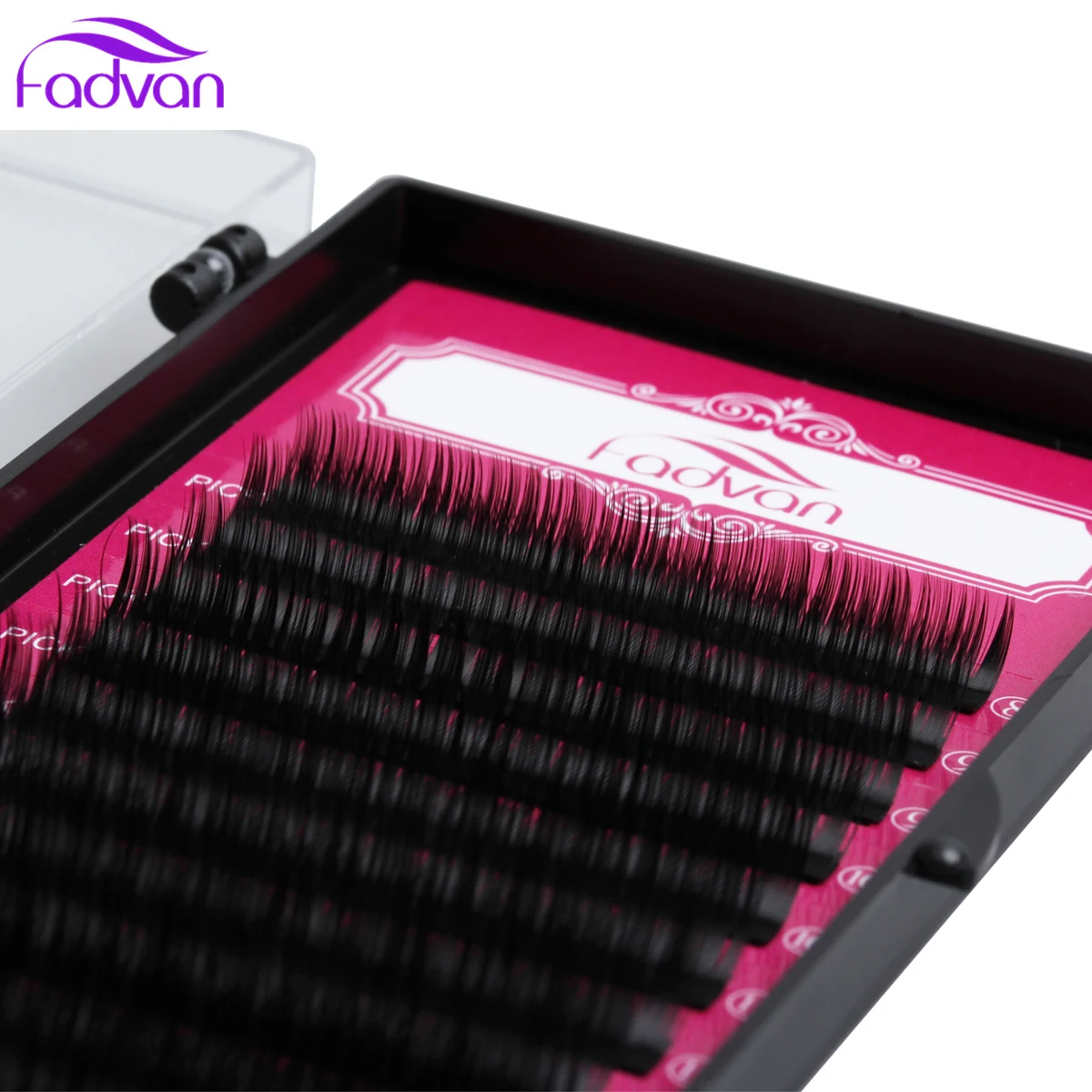 3 Чехол/набор удлинитель ресниц Натуральные Шелковые ресницы длинные