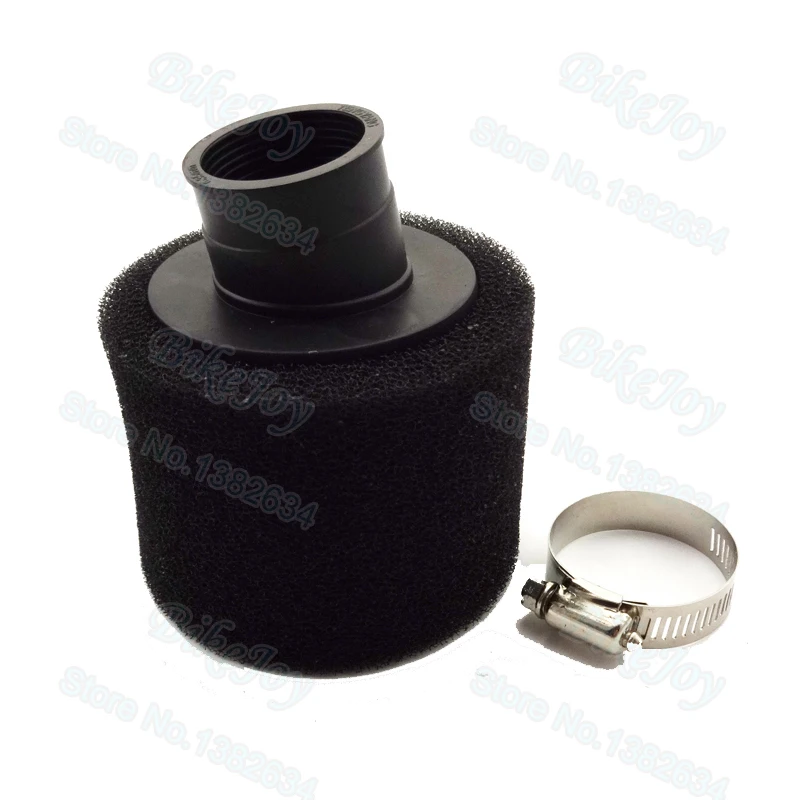 Угловой воздушный фильтр 35 мм двухслойный губчатый пеноочиститель для шеи 110cc 125cc