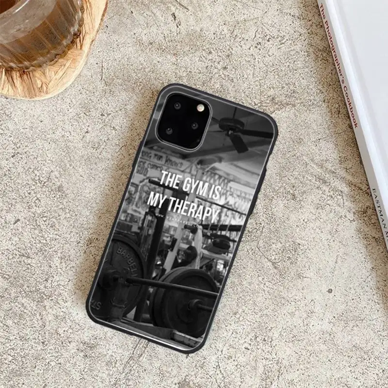 

Krajews Training Workout Gym Crossfit Quote Phone Case For Iphone 6 6s 7 8 Plus XR X XS XSmax 11 12 Pro Mini Max