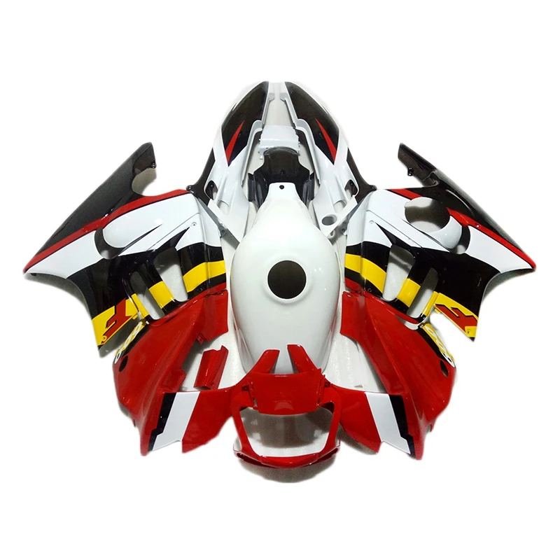 

Модный комплект обтекателей для Honda CBR600 F3 95 96 белые, красные Обтекатели CBR 600 f3 1995 1996 Обтекатели для кузова HS35
