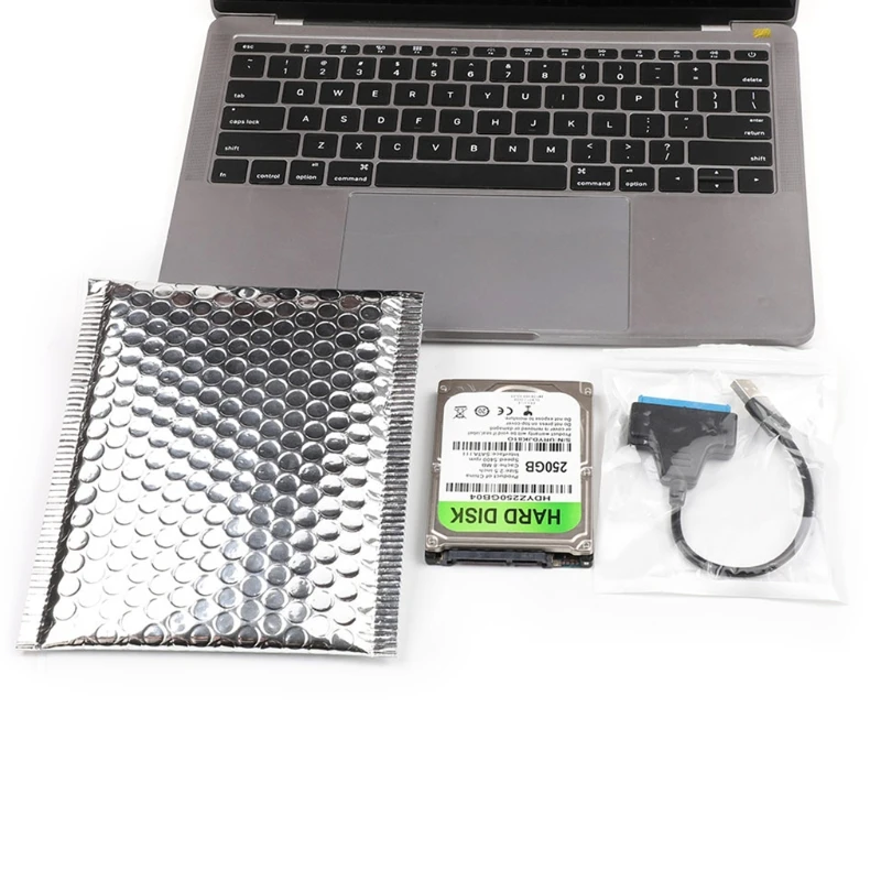 

2.5 Inch HDD SATA USB Adapter Cable 80/120/160/250/320/500GB for PC Laptop Internal Mechanical Hard Drive Disk X6HA