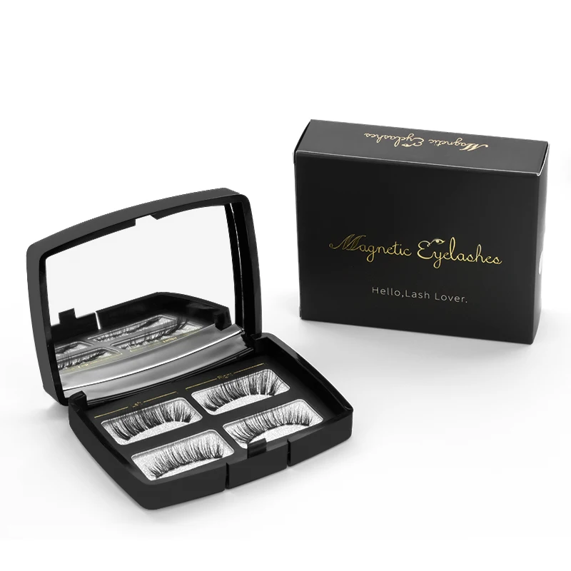 3D норковые ресницы магнитные с твердая подводка для глаз набор карандашей