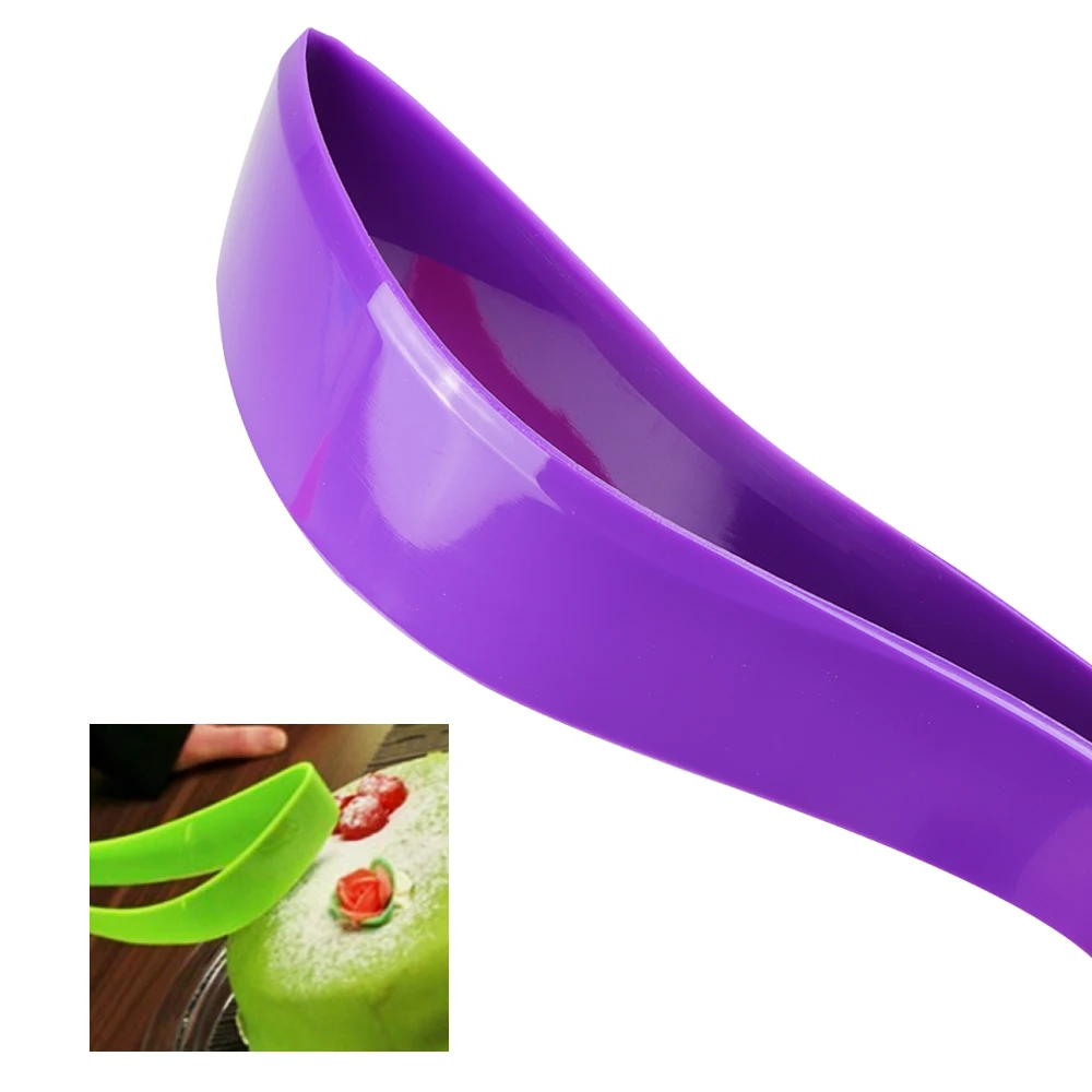 Practical Perfect Slicer Cake Knife Surfaces With Radian Cutting Gripping Moulds Quality Eco-friendly Cutter |