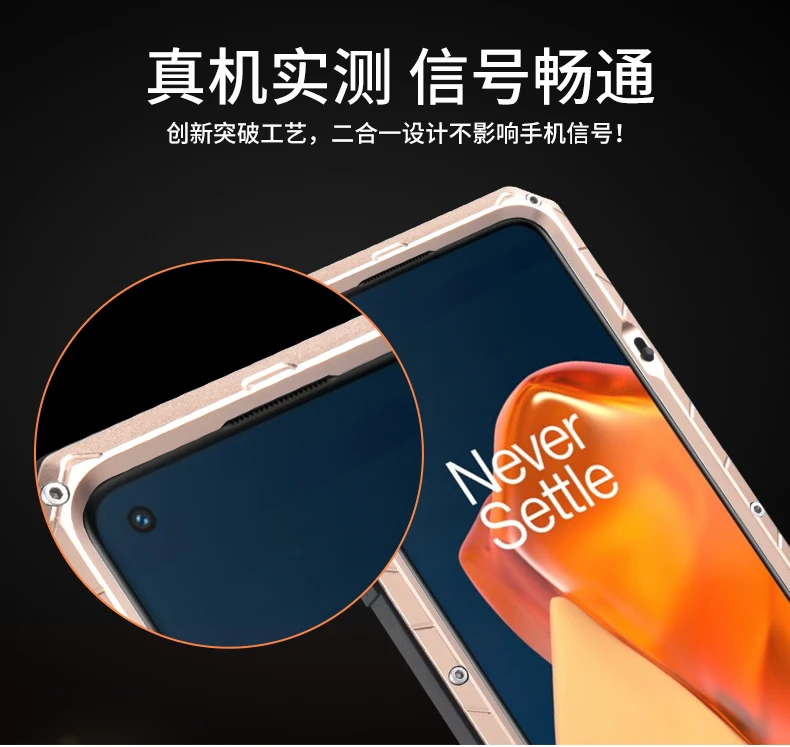 for oneplus nord 2 5g case imatch aluminum metal silicone shockproof cover for oneplus 9 dirt shock proof protection phone case free global shipping