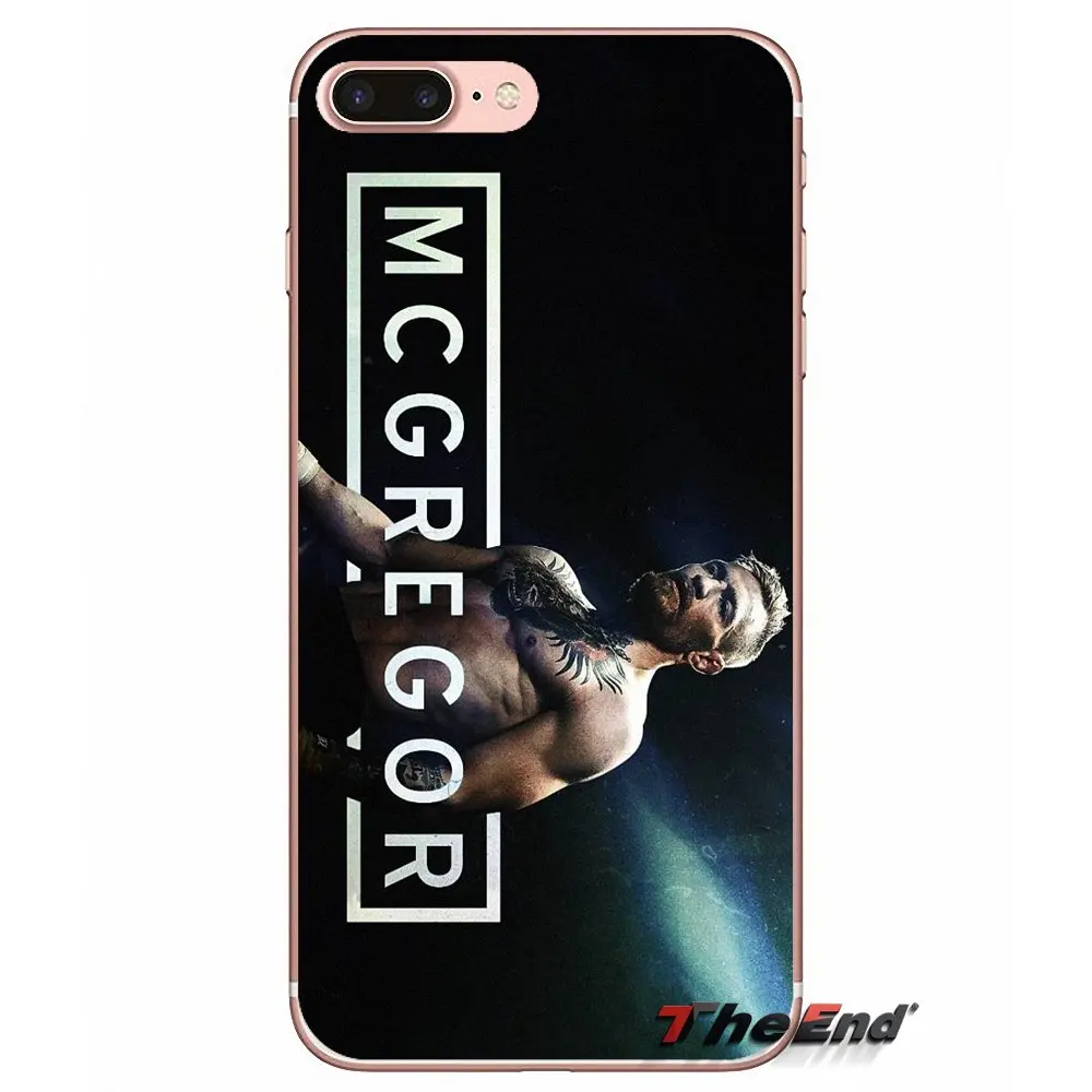 Прозрачные мягкие чехлы Конор Макгрегор для Samsung Galaxy J1 J2 J3 J5 J7 A3 A5 A7 2015 2016 2017 J330 J530