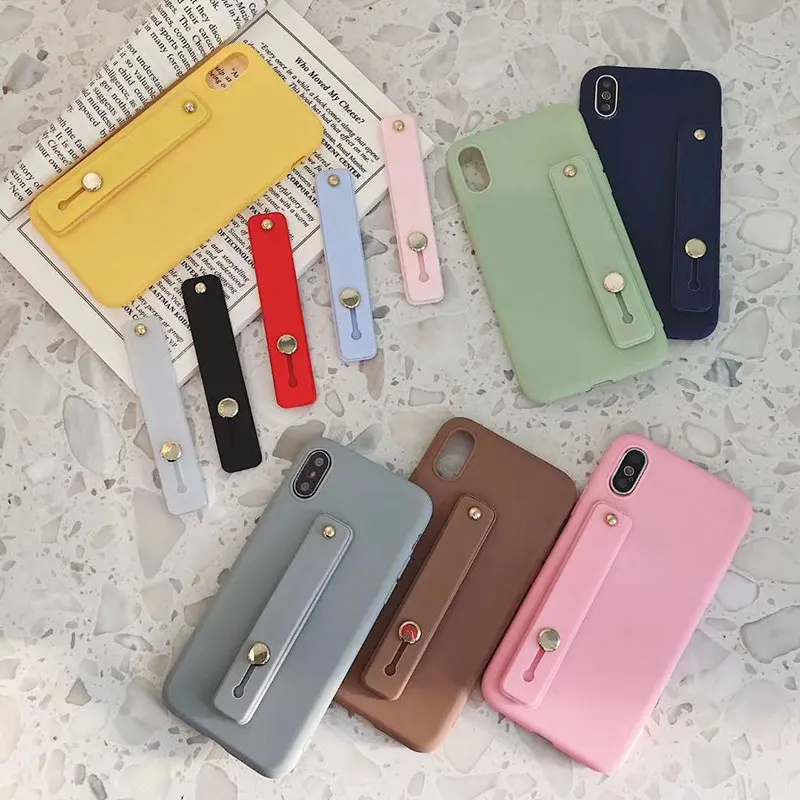 Creative 24 Pure Color Hidden Fold Mobile Phone Finger Ring Holder Universal For All Brands IPhone And Samsung Men Women | Мобильные