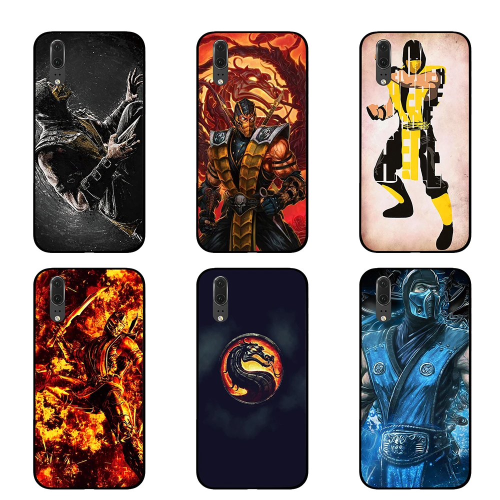 Mortal kombat Чехлы для Huawei Honor V9 V10, 8, 9, 10, 8X 5A 7A 5X Play Lite TPU Защитный чехол