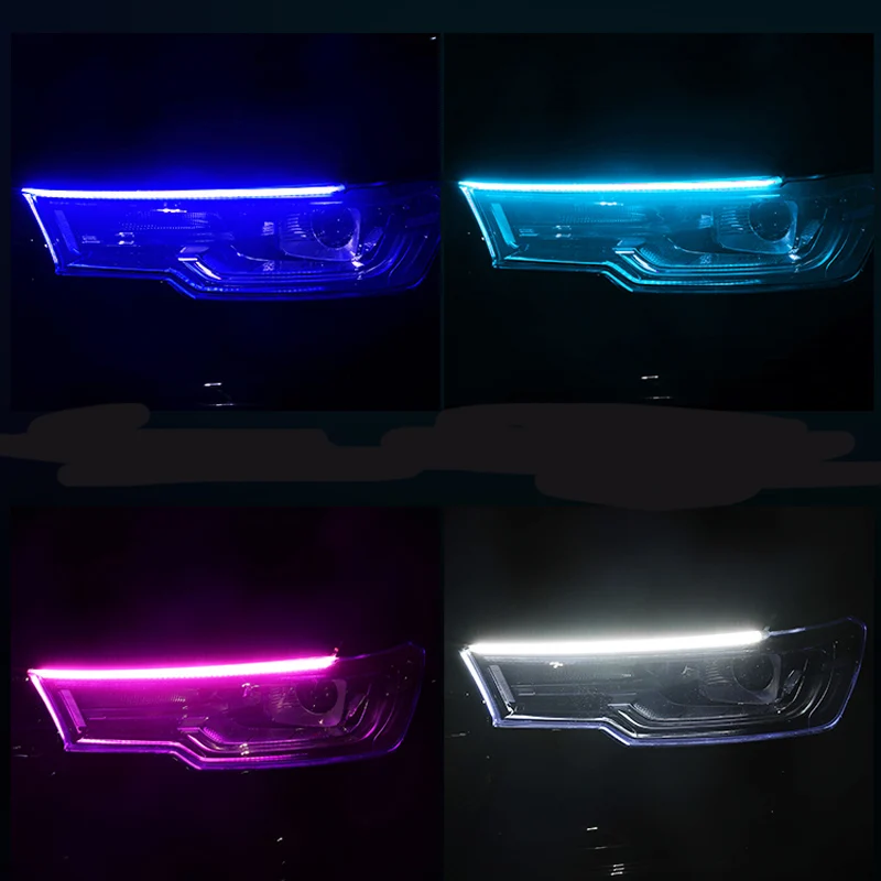 Дневные ходовые огни 2 светодиода указатели поворота автомобильные аксессуары