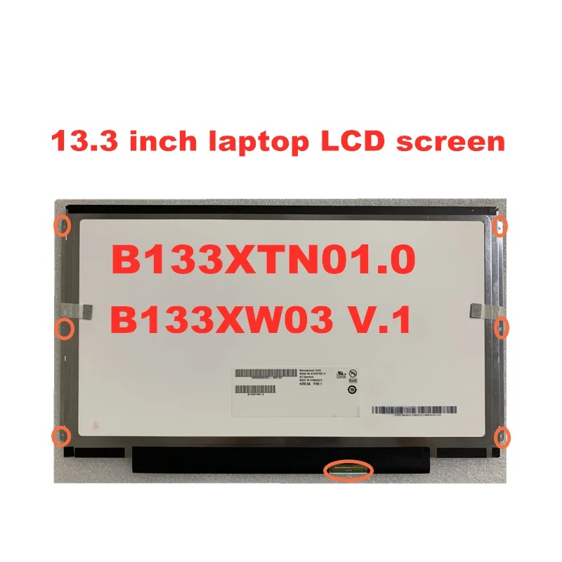 13 3 дюймовый ЖК экран B133xw01 v.2 B133XW03 V.3 LTN133AT18 B133XTN01.0 LP133WH2 TLA4 B133XW01 V2 TLM1 1366*768 30