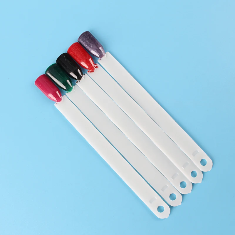 45pcs/set False Nail Tips Nature Color Fan Finger Full Card Art Display Practice Acrylic Gel Polish Tool Manicure |