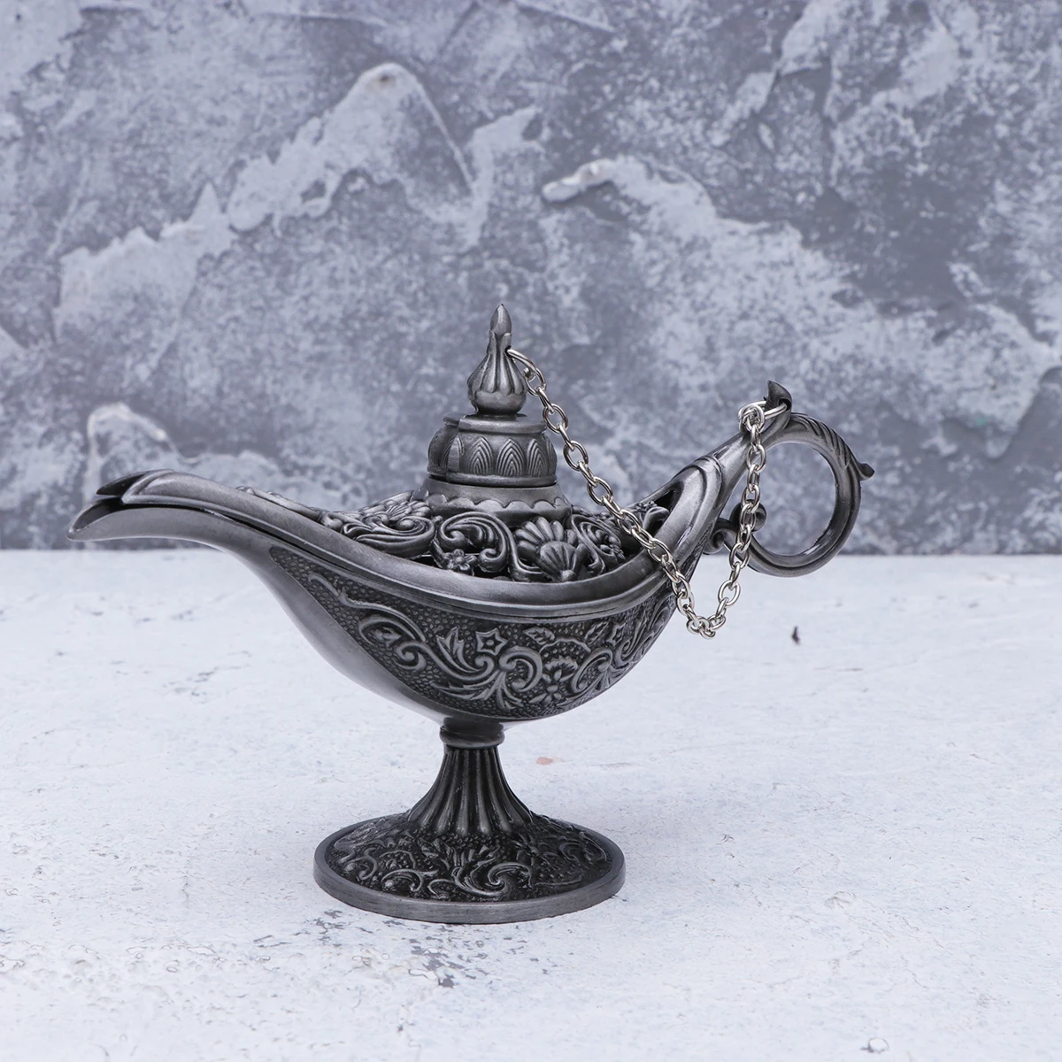 1 шт. ароматическая горелка Aladdin лампа желая лампа металлическая ароматическая печь Ароматический диффузор настольное украшение ароматическая горелка для дома и офиса