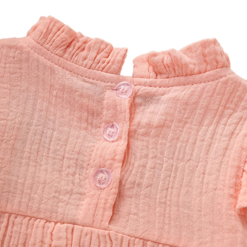 

Cute Autumn Infant Baby Long Flare Sleeve Flower Print Rompers Kids Girls Bodysuit Jumpsuit Clothes Hot Sell