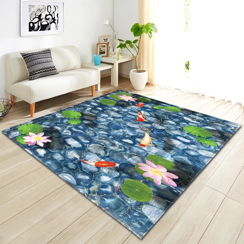 Pastoral Daisy Carpet Kids Bedroom Rug Long Kitchen Area Home Decorative Soft Lawn Flowers Small Road 3D Corridor Carpets | Дом и сад