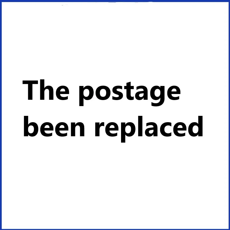 

The postage been replaced