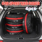 4 шт. SL Водонепроницаемый чехол для запасных автомобильных шин чехол из полиэстера сумка для хранения шин переноска протектор автомобильных шин Пылезащитный Водонепроницаемый