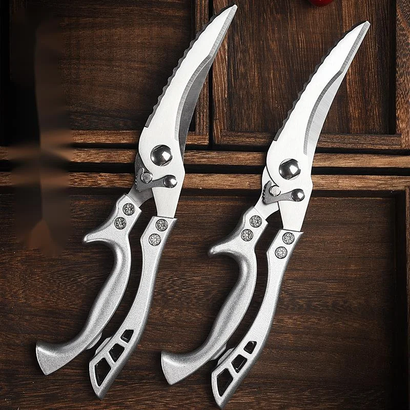 Кухонный нож ножницы поварской 3-в-1 съемные мощные для кур кухонный рыбы из