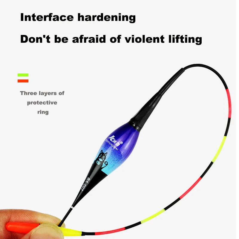 Summer Night Fishing Smart Led Electronic Light-emitting Float Top Bold Accessories Fishing Tackle With Cr425 Battery Carp 2022