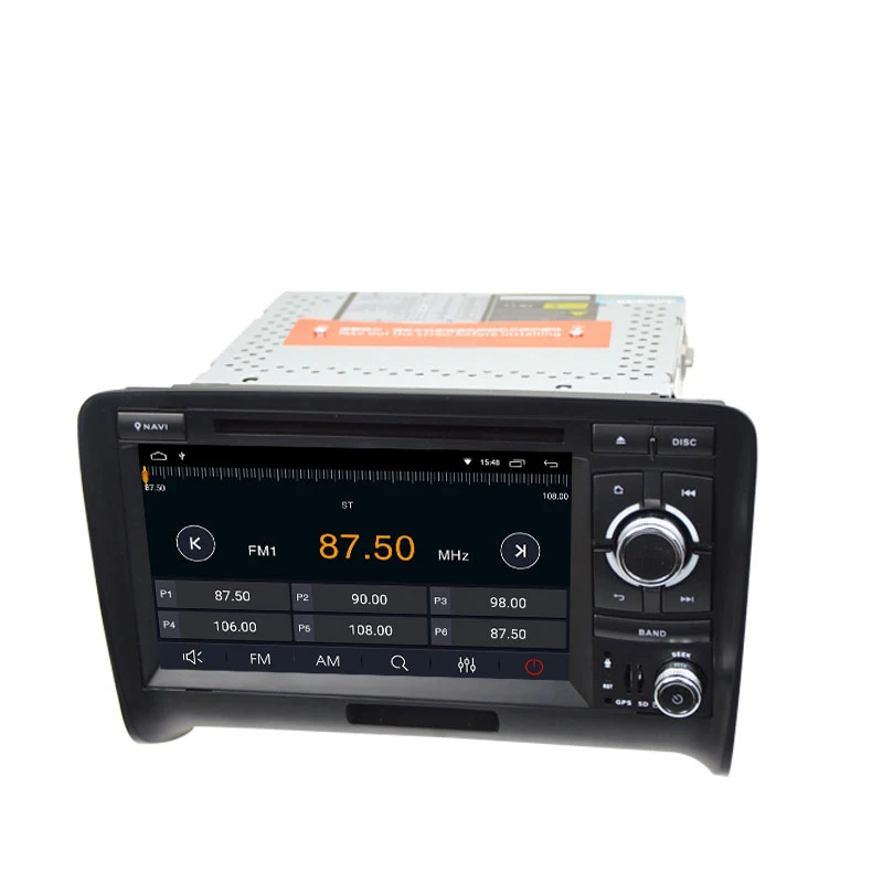 CarExc 7 дюймов Android 9,0 Радио беспроводной CarPlay gps Навигация DVD плеер для Audi TT MK2 8J 2006 2007 2008 2009 2010 2011 2012