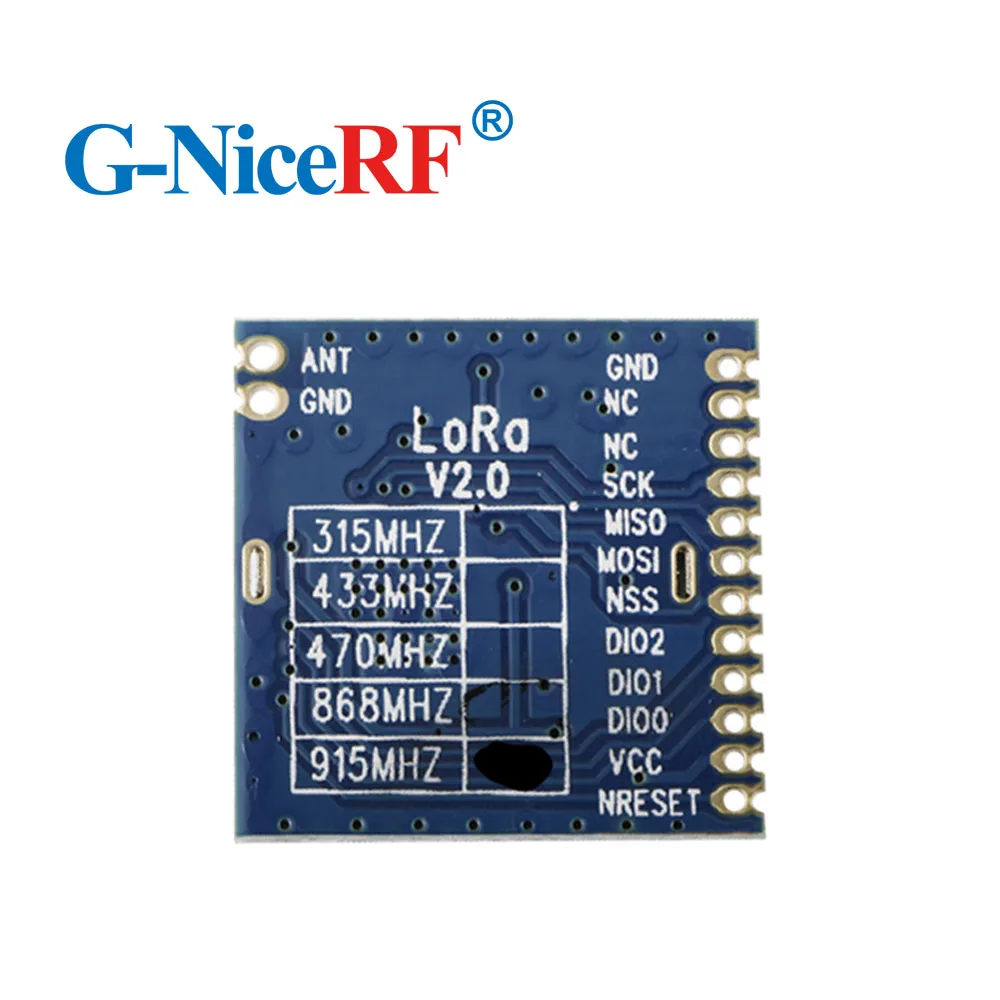 2 шт./лот LoRa1276 100 мВт SX1276 чип SPI интерфейс чувствительность 139 дБм 915 МГц 4 км