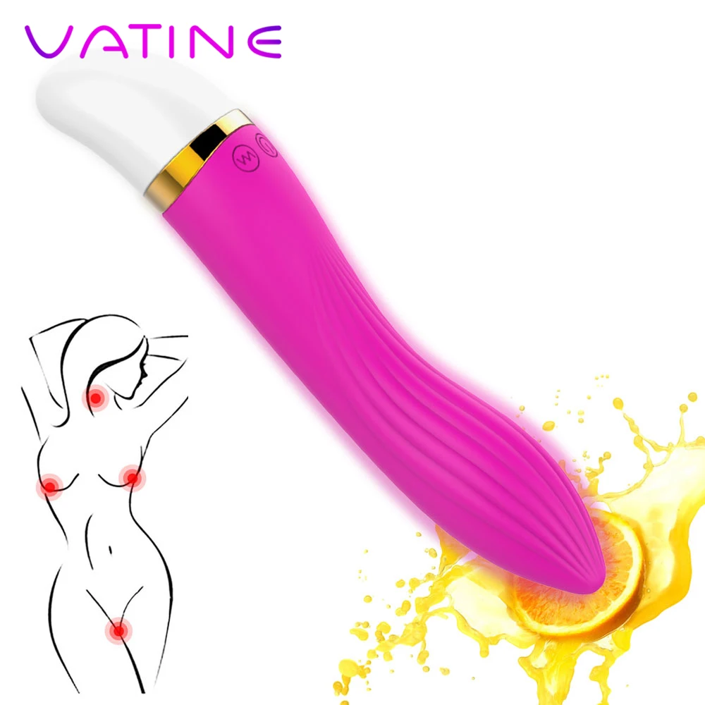 VATINE 12 Частотный вибратор для точки G Стимулятор клитора Женский мастурбатор секс