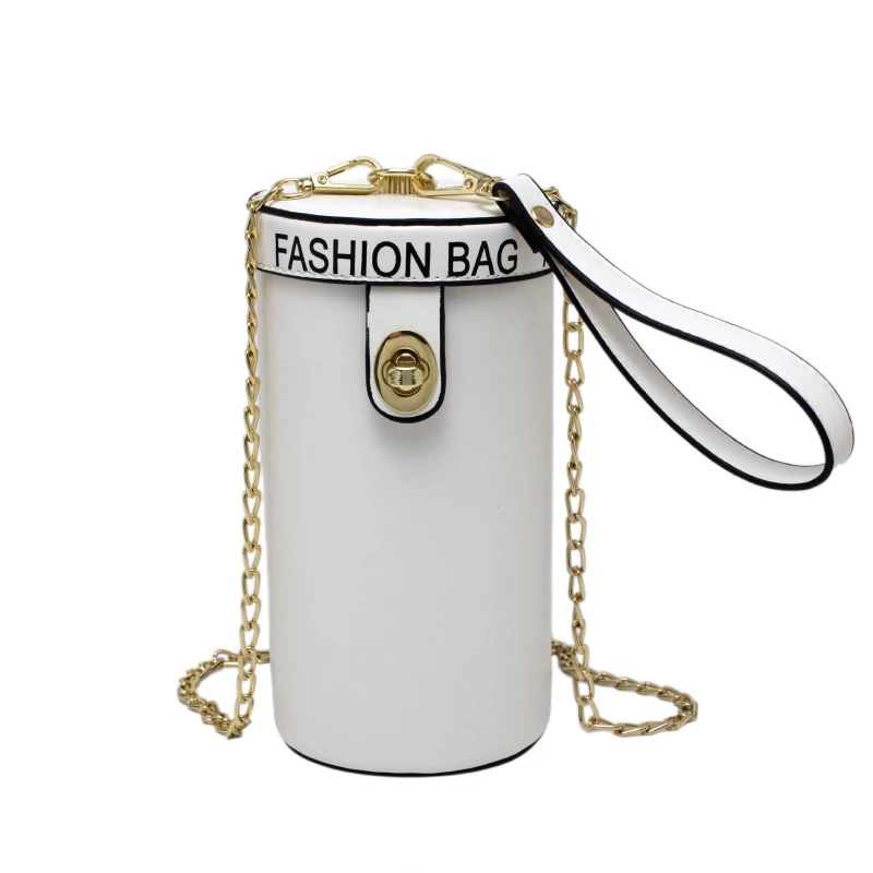 

Fashion Bucket Solid Summer Chain Leather Shoulder Messenger Designer Crossbody Mini Bag Purses And Handbags Sac Main Bolsos